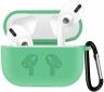 Чехол для наушников BeCover Silicon Protection для Apple AirPods Pro (704498) Green - фото  - интернет-магазин электроники и бытовой техники TTT