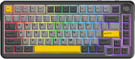 Клавіатура бездротова Ajazz AK820 MAX PLUS Daydream Switch RGB Wireless/Bluetooth/USB (AK820MAX-DD-BGY) Black  - фото  - інтернет-магазин електроніки та побутової техніки TTT