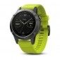 Смарт часы Garmin Fenix 5 Slate Gray with Yellow Band (010-01688-02) - фото  - интернет-магазин электроники и бытовой техники TTT