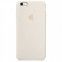 Панель Apple iPhone 6s Silicone Case Antique White (MLCX2ZM/A) - фото  - інтернет-магазин електроніки та побутової техніки TTT