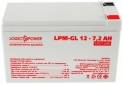 Акумуляторна батарея LogicPower 12V 7.2AH (LPM-GL 12 - 7.2 AH) GEL - фото  - інтернет-магазин електроніки та побутової техніки TTT