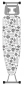 Прасувальна дошка Ege DIAMOND 33*110 см (18366) Grey Leaf  - фото  - інтернет-магазин електроніки та побутової техніки TTT