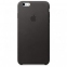 Чохол для Apple iPhone 6s Plus Leather Case Black (MKXF2) - фото  - інтернет-магазин електроніки та побутової техніки TTT