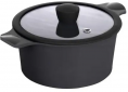 Каструля Ringel Zitrone Black 24x12 см з кришкою 4.2 л (RG-2108-24/1 BL-R) - фото  - інтернет-магазин електроніки та побутової техніки TTT