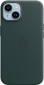 Панель Apple MagSafe Leather Case для Apple iPhone 14 (MPP53RM/A) Forest Green - фото  - интернет-магазин электроники и бытовой техники TTT