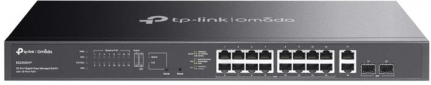 Коммутатор TP-LINK Omada ES220GMP - фото  - интернет-магазин электроники и бытовой техники TTT