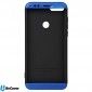 Панель BeCover Super-protect Series для Huawei Y7 Prime 2018 (702248) Black-Blue - фото  - інтернет-магазин електроніки та побутової техніки TTT