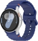 Ремінець BeCover Ribbed Tape для Samsung Galaxy Watch (20mm) 3 41mm/4/5/6/7 40-44mm (712040) Deep Blue - фото  - інтернет-магазин електроніки та побутової техніки TTT