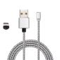 Кабель X-Cable Magnetic micro USB 360 White - фото  - інтернет-магазин електроніки та побутової техніки TTT