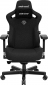 Кресло геймерское Anda Seat Kaiser 3 Size XL Fabric (AD12YDC-XL-01-B-CF) Black - фото  - интернет-магазин электроники и бытовой техники TTT